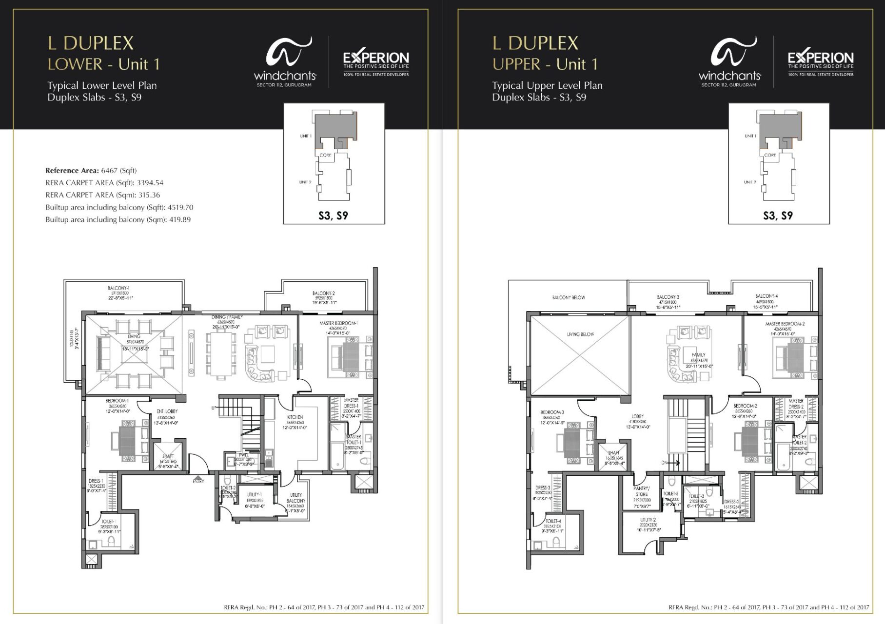 Experion Windchants Floor Plan